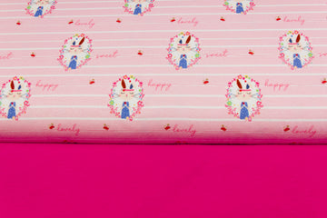 Stoffpaket boho rosa